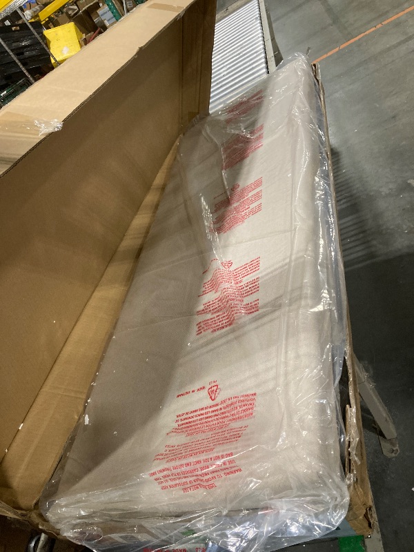 Photo 1 of ***FACTORY SEALED****Akozon Stylish Queen Bed Frame in Beige with Headboard Solid Rubber Wood Structure for Enhanced Comfort and Stability Dimensions 207x156x107cm