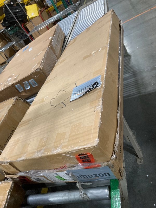 Photo 1 of ***FACTORY SEALED****Akozon Stylish Queen Bed Frame in Beige with Headboard Solid Rubber Wood Structure for Enhanced Comfort and Stability Dimensions 207x156x107cm