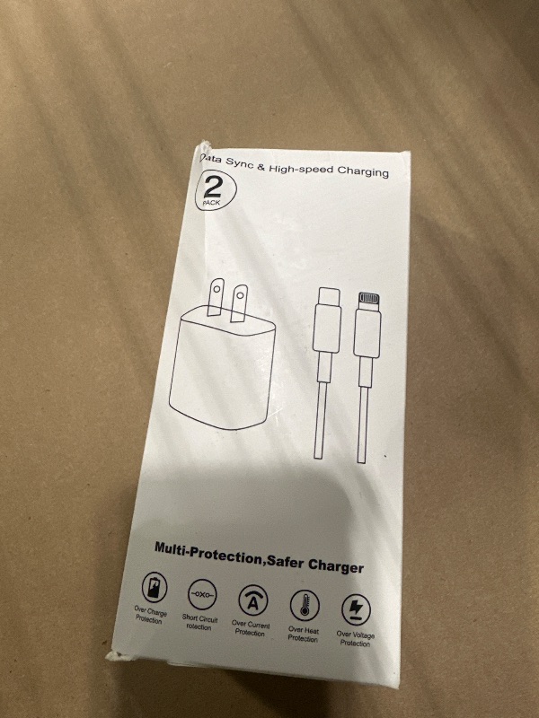 Photo 1 of [Apple MFi Certified]10FT Fast iPhone Charger,Extra Long Apple Charger Fast Charging 2Pack USB C Charger Block Plug + 10Foot Lightning Cable Cord for iPhone 14/Pro/Pro Max/Plus/13/12/11/XS/XR/X/SE2022