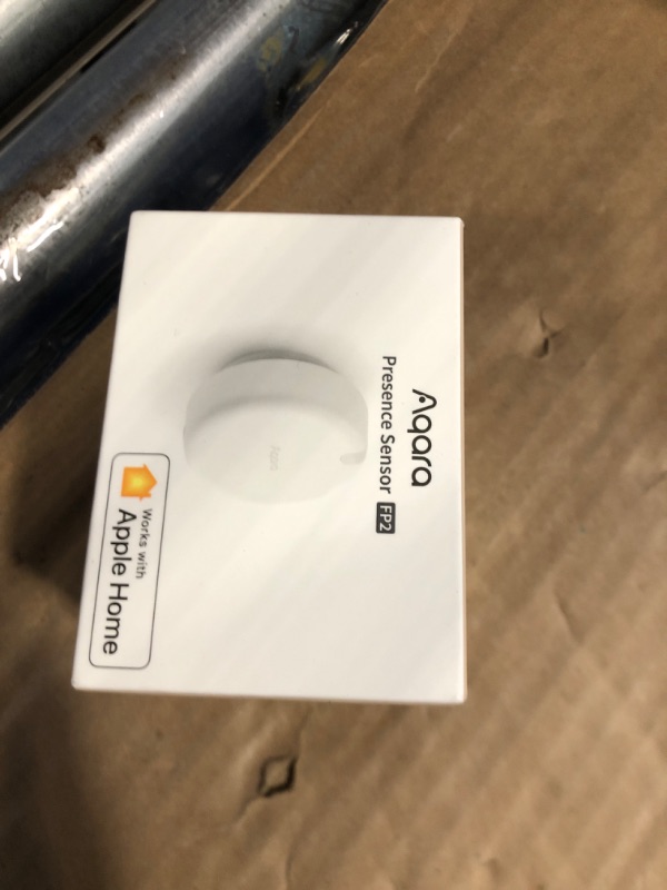Photo 1 of *USED*
Aqara Presence Sensor FP2, mmWave Radar Wired Smart Motion Sensor, Zone Positioning, Multi-Person & Fall Detection, Supports HomeKit, Alexa, Google Home, and Home Assistant, 2.4 GHz Wi-Fi Required