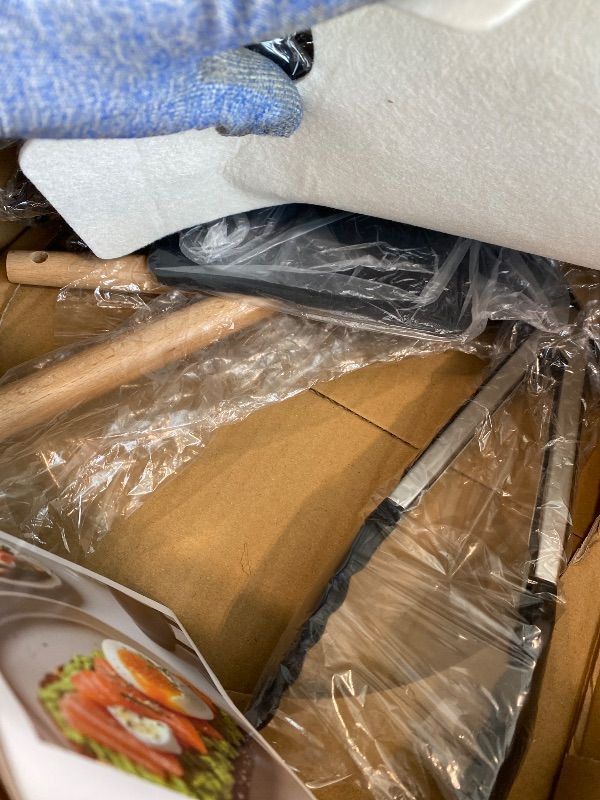 Photo 1 of ***MISSING PIECES*** ***READ CLERK NOTES*** Astercook Non Stick RV Pots and Pans Ceramic Kitchen Cookware Set with Detachable/Removable Handle, Oven Safe, Induction Ready, Stackable, Black, 21 pcs