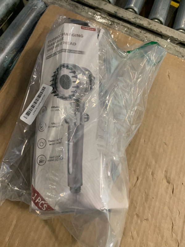 Photo 1 of *UNTESTED*
Ion Drops Filtered Shower Head with Handheld, High Pressure Water Flow Showerhead, with Shower Head Filter for Hard Water Boosting, with ON/OFF Switch and Rotatable Head