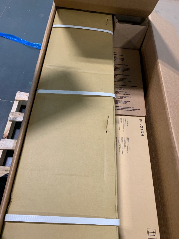 Photo 1 of **FACTORY SEALED INSIDE** Peloton Exercise Cross Training Bike+, Indoor Stationary Spin Bike+ for Home Workouts, Space-Friendly Exercise Equipment for Cardio and strength Workout & Indoor Cycling