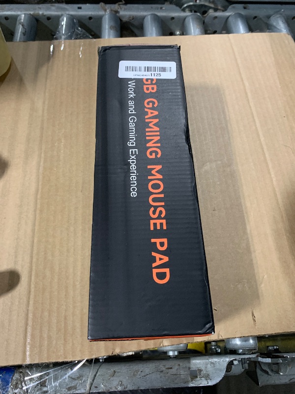 Photo 1 of *See Clerk Notes*
Hcman RGB Gaming Mouse Pad, Large Mousepad with Led Light, PC Gaming Accessories Black Keyboard Pad for Desk, Non-Slip Rubber Base XXL Big Mouse Mat for Gamer Boy Men Gift (31.5 X 12 Inch)