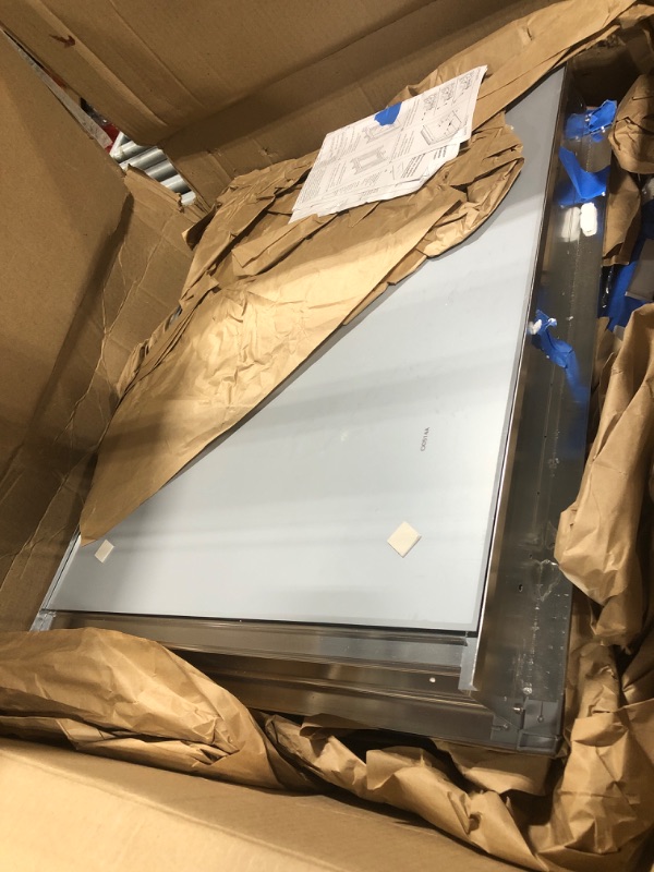 Photo 1 of ** Broken glass **Kohler CB-CLC2026FS Frameless Bathroom Mirror Medicine Cabinet, Single Door, Rectangular Beveled Edge Frame, Bathroom Cabinet Mirror, Adjustable Shelves, 20 in. W x 26 in. H