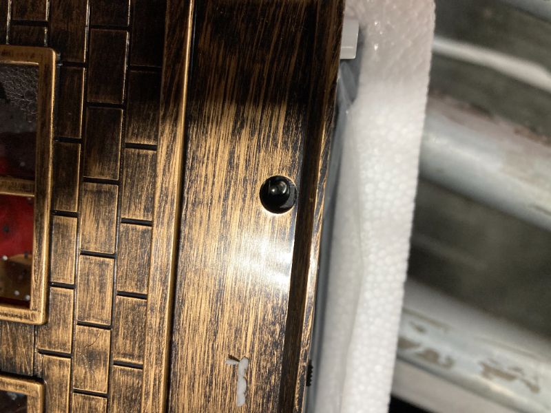 Photo 1 of ***CHARGING CABLE IS MISSING*** Three Kings Three Saints Window Christmas Snow Globe Swirling Glittering Nativity Figurines Manger Scene, USB Lined/Battery Operated Lighted Water Lantern for Christmas Festival Decoration Gifts