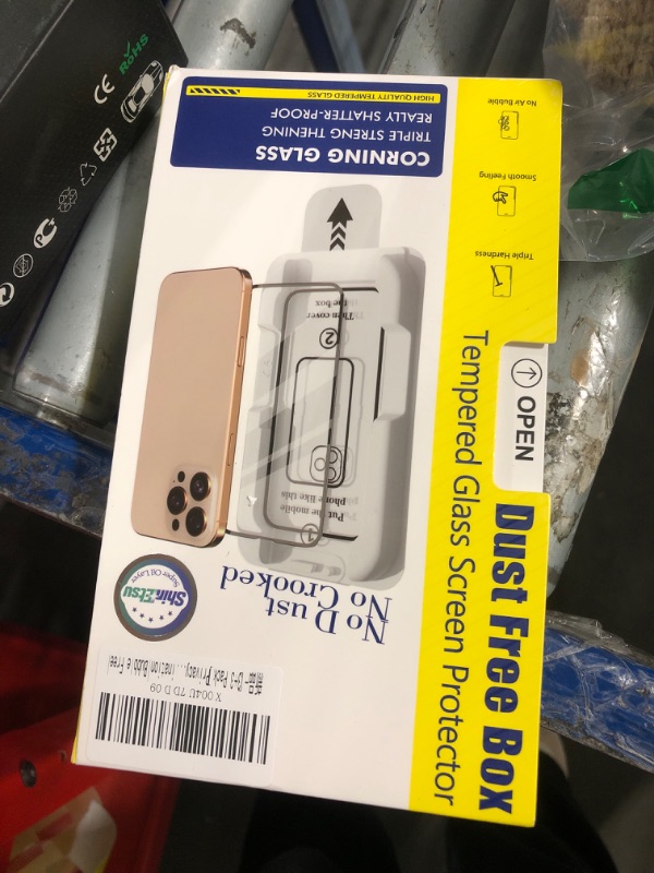 Photo 1 of [3+3 Pack] Privacy Screen Protector Compatible with iP 17 Pro Max & Camera Lens Protector | HD Clear | 9H Tempered Glass | Shatterproof | Scratch Resistant | Auto Dust-Elimination | Bubble Free |