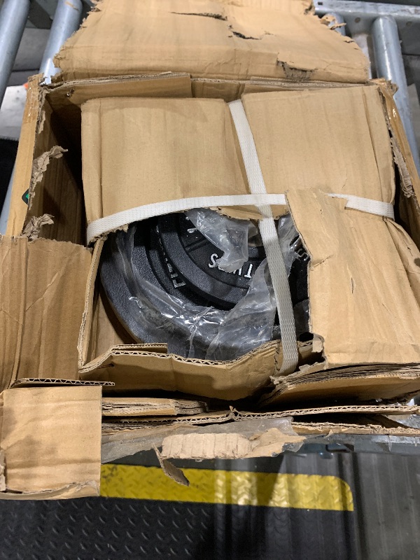 Photo 1 of **** PARTIAL SET , SMALL WEIGHTS ONLY ****
Fitvids 2 Inch Olympic Barbell Weight Plates and Bar Set, 5 FT Barbell Bar and 85 LB(2.5-25 LB) Barbell Weight Set for Home Gym Strength Training, Double-grip Design