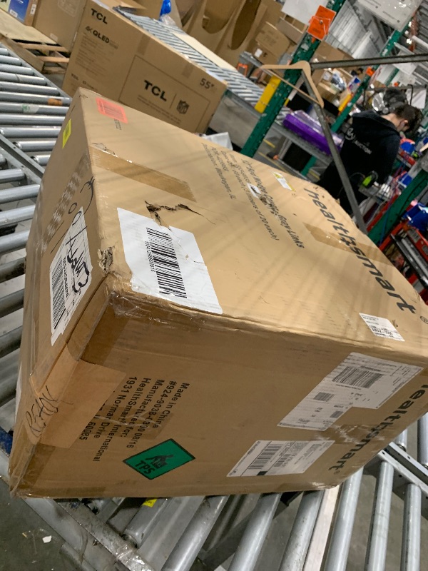 Photo 1 of *** some damage **** HealthSmart Wedge Pillow Cover for Bed Wedges, Wedge Pillow Case, with Rip & Spill Protection, Fits 24 x 24 x 7 Inch Wedges, Gray Links (Pack of 60)