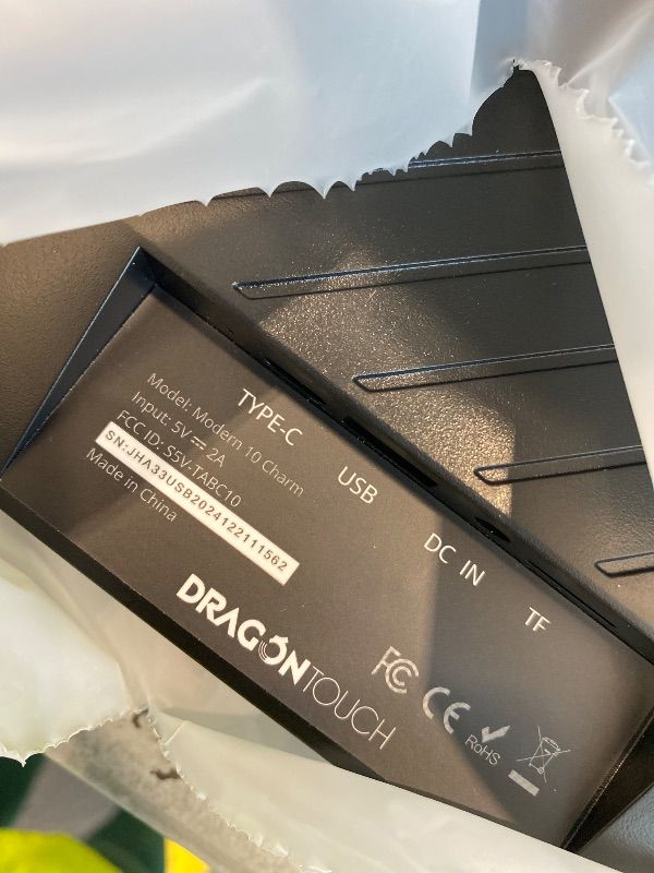 Photo 1 of *MISSING PARTS*
Dragon Touch 10.1'' WIFI Digital Picture Frame - 1280*800 HD IPS Touch Screen Digital Photo Frame Display, Auto-Rotate, Share Photos/Videos Instantly via Free App Best Gifts for Birthday, Wedding, Mom