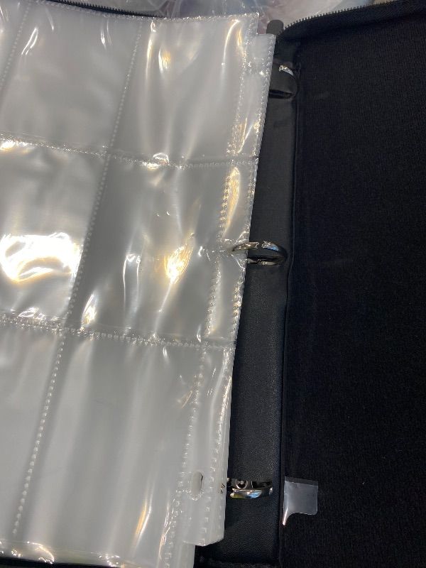 Photo 1 of *USED*
Trading Card Binder 9 Pocket, 720 Cards Holder with 40 Removable Sleeves for Game Cards,Sports Cards,