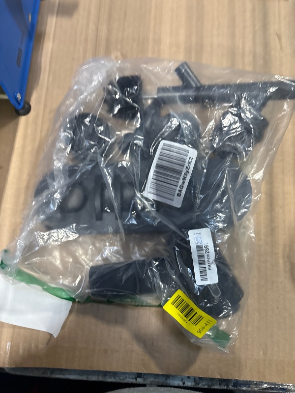 Photo 1 of *** MISSING SOME OF THE FLAT BRUSHES ****  HAUSHOF Electric Spin Scrubber, Cordless Dish Scrubber Brush with 8 Replaceable Heads & 3 Speeds, Power Scrubber Electric Scrubber for Cleaning Kitchen, Sink, Bathroom, Knife Sharpener Included