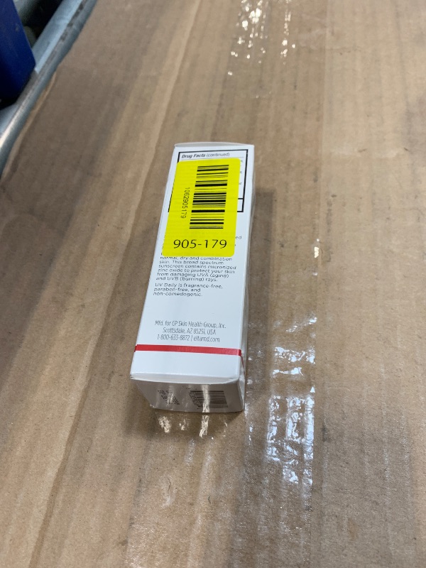 Photo 1 of *MINOR DAMAGE - USED*
EltaMD UV Daily Tinted SPF 40 Face Sunscreen Moisturizer with Zinc Oxide, Tinted Daily Face Moisturizer with SPF, Sunscreen for Dry Skin,1.7 oz Pump