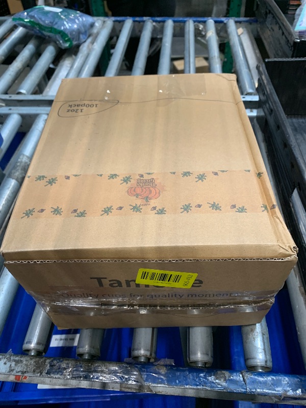 Photo 1 of *MISSING PARTS UNKNOWN*
Tamone 100 PACK Thanksgiving Cups 12OZ Disposable Coffee Cups with Lids, To Go Coffee Cups with Lids Leak Proof, Pumpkin Paper Cups for Cold/Hot Coffee Beverage Chocolate Cocoa for Home Office