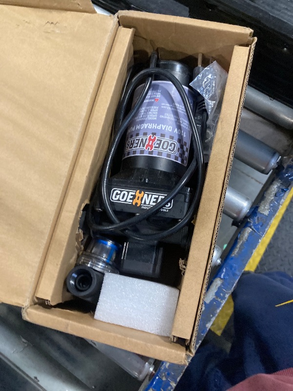 Photo 1 of [Upgraded Version] 110V AC Fresh Water Pump, 6GPM 70 PSI Self-Priming Diaphragm Water Pump with Power Plug, Pressure Switch, Brass Connector and Strainer, for Kitchen Bathroom Garden Hose