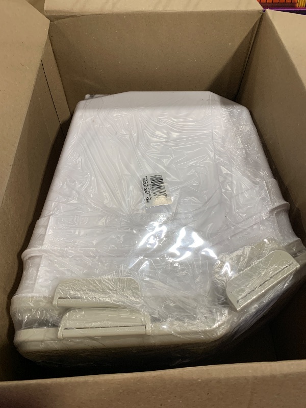 Photo 1 of 2 Pack Rice Storage Container 25 lbs, Airtight Flour Storage Containers with Lid and Wheels, Measuring Cup & Scoop, BPA Free, Bulk Food Dispenser for Sugar, Grain, Cereal - Pet Food Bin (Grey)