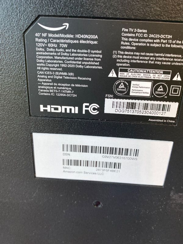 Photo 1 of ***MINOR SCRATCH*** LG 43-Inch Class QNED AI 4K QNED82A Series Smart TV w/AI Sound, HDR10, 4K Super Upscaling, Filmmaker Mode, Wow Orchestra, Alexa Built-in (43QNED82AUA, 2025)