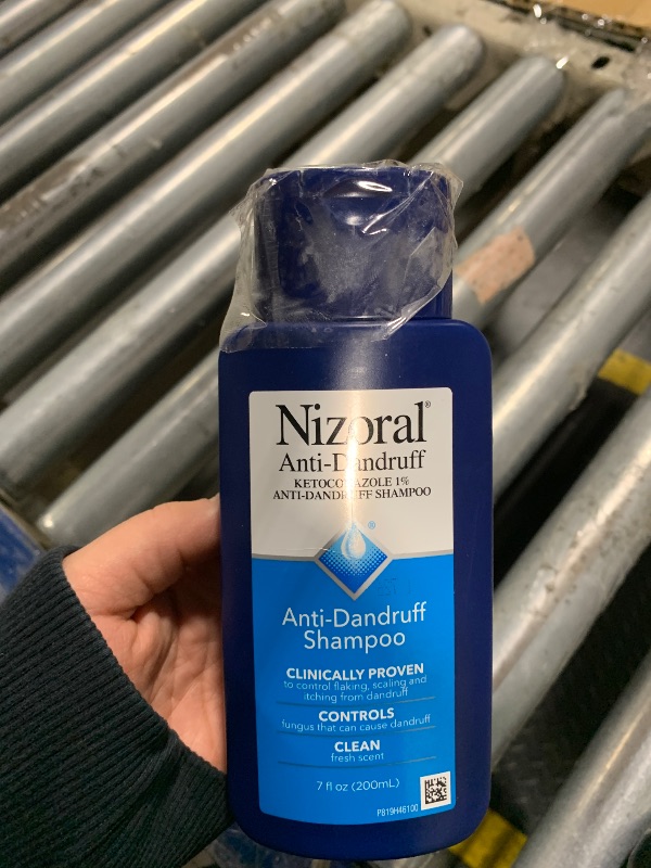 Photo 1 of ***USED**** Nizoral Anti-Dandruff Shampoo with 1% Ketoconazole, Fresh Scent, 7 Fl Oz
