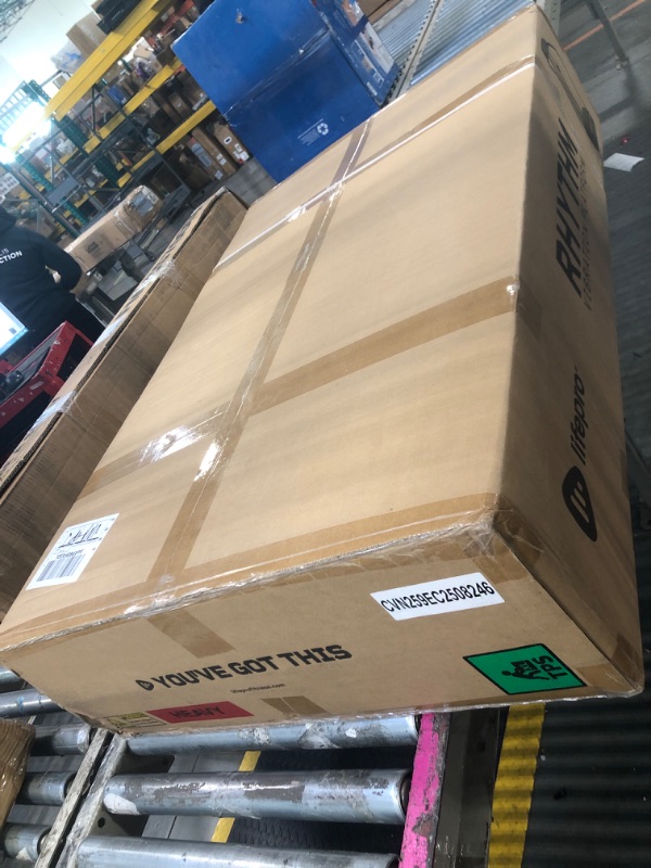 Photo 1 of **UNTESTED**Lifepro Rhythm Vibration Plate Exercise Machine with Handles for Balance Support – Vibrating Plate for Lymphatic Drainage, Circulation & Recovery, Heart Rate Sensor, Phone Holder, 99 Speed Levels