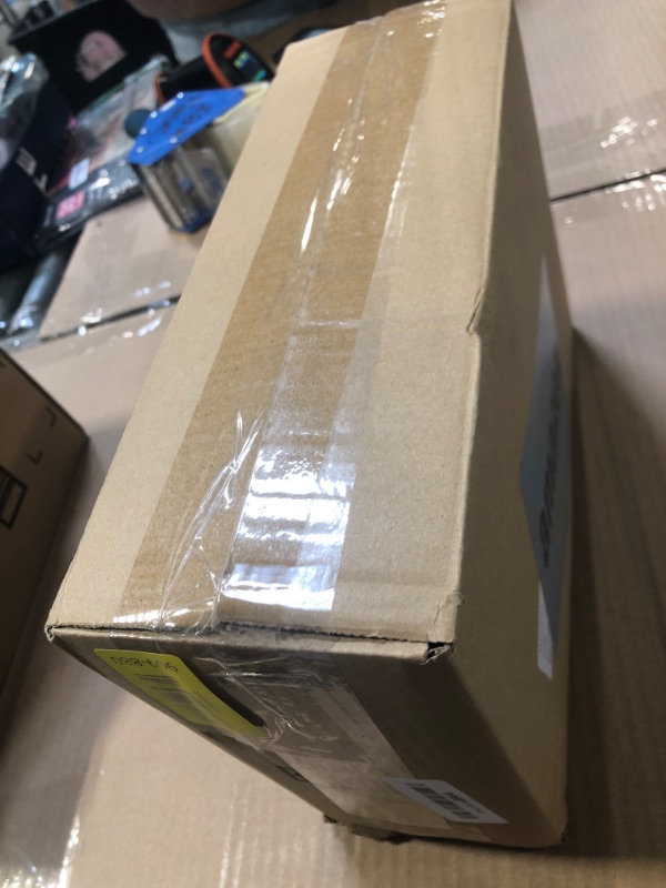 Photo 1 of **2 PCS**D2scrma 37oz Airtight Glass Square Storage Canister with Bamboo Lid Set of 4 (1100ml) Container Stackable Jar, Kitchen Canister for Pantry Noodles, Flour and Coffee beans (?with Black Lable)