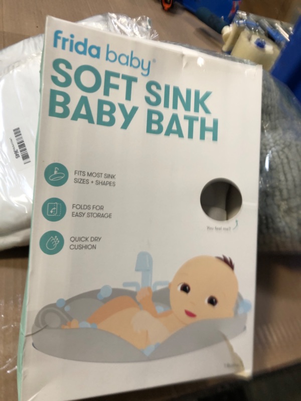 Photo 1 of *USED*
Frida Baby Soft Sink Bath, Sink Bather, Easy to Clean Bather That Supports Baby's Head