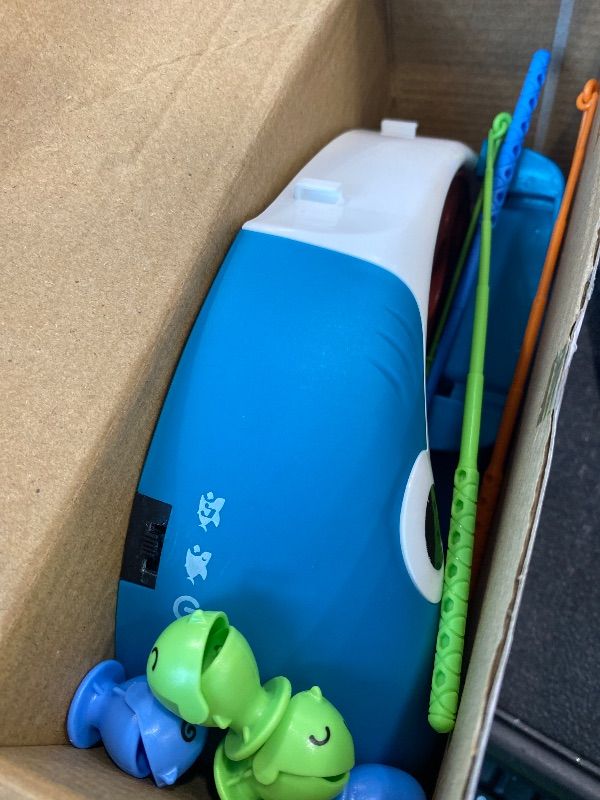 Photo 1 of *USED*
JOYBLI Musical Shark Fishing Game for Kids, 360° Rotating Board, 20 Fish with 3 Rods,Hook Fishing Set for Toddlers?Educational, Fine Motor Skill Activity for Boys and Girls