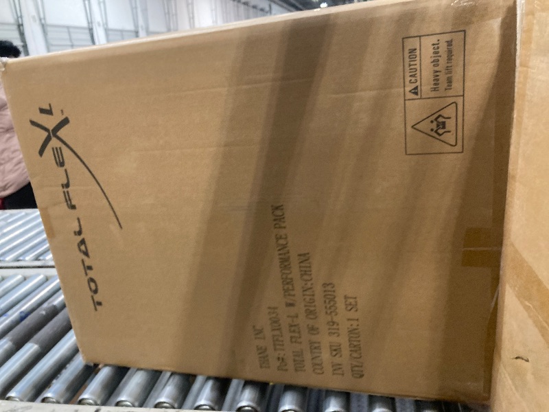 Photo 1 of TOTAL FLEX L with Performance Pack Folding Weight Bench & Exercise Bench Press Rack - Fitness Benches, Gym Bench for Home, Workout Bench - Multi Gym Strength Training Equipment, Portable Gym Equipment