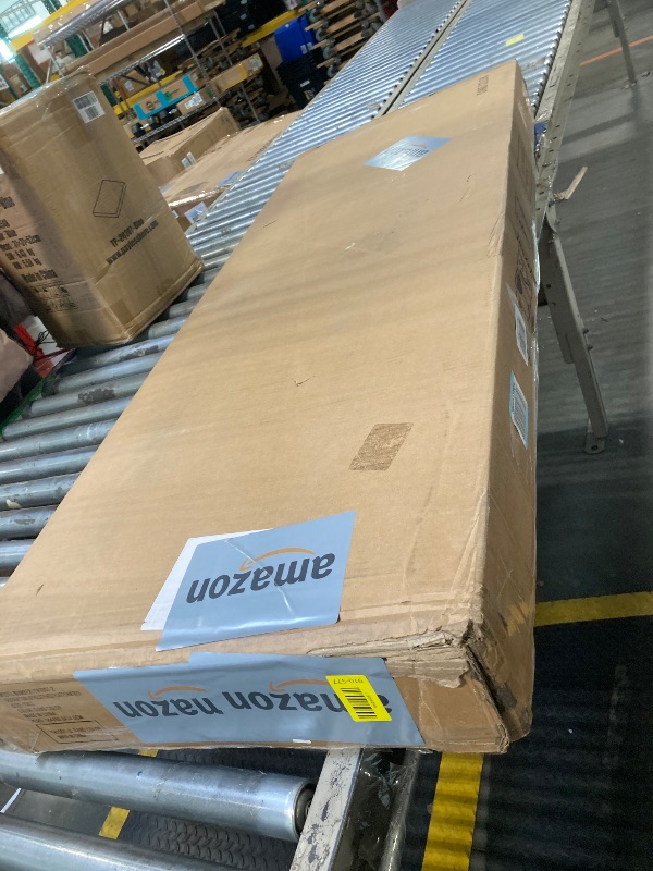 Photo 1 of **SIMILAR ITEMS**Gruwans Full Size Bed Frame with Upholstered Wingback Headboard, Easy Assemnly Platform Bed, Wooden Slat Support No Box Spring Needed, Sand