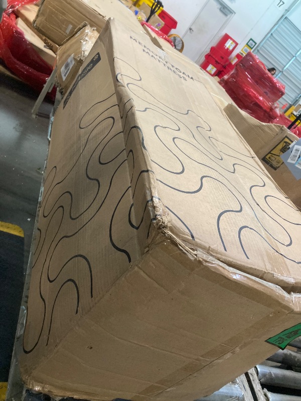 Photo 1 of **SMALL DAMAGE**NAPSIE 12 Inch Full Size Memory Foam Mattress, Cooling Memory Foam Mattress in a Box, Full Size Mattress for Pressure Relief and Cool Sleep, Medium Plush, CertiPUR-US Certified Foam