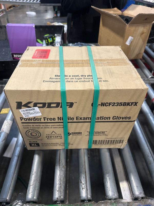 Photo 1 of *****FACTORY SEALED*****
Adenna GL-NCF235BKFX KODA 5.5 Mil Powder-Free Nitrile Exam Gloves for Sensitive Skin, Medical Grade, Dusk Blue, X-Large, Box of 100- Pack of 
10, Count 1000