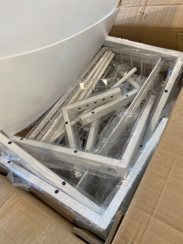 Photo 1 of *MISSING PARTS UNKNOWN*
Kitstorack Under Sink Organizer, 2-Pack 3-Tier Height Adjustable Thickened Metal Pull out Cabinet Organizer Shelf, Slide out Storage Drawer Rack for Bathroom Kitchen Pantry Home Laundry Organization