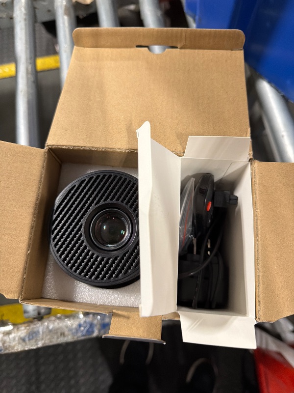 Photo 1 of [Built-in Apps & 2026 Upgraded] Mini Projector Support 4K 1080P Auto Keystone 180° Rotatable with WiFi 6 and Bluetooth 5.4, Projector Portable Compatibile with HDMI/TV Stick/Memory Stick/Laptop-Black