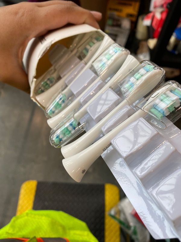 Photo 1 of *MISSING PARTS*
1069336138
Lalsovfi Toothbrush Replacement Heads Compatible with Philips Sonicare and More Click-on Handles 12 Pack