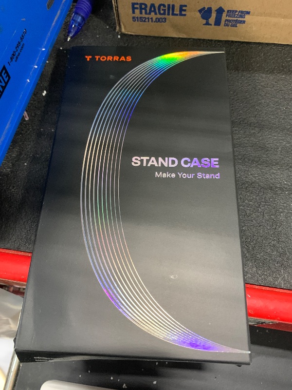 Photo 1 of ** NAVY BLUE**
TORRAS Upgrade 360 Magnetic Stand for iPhone 17 PRO Case with Camera Control Button, Fit for MagSafe, Mil-Grade Protection, Slim Soft Edge Translucent Back for iPhone 17Pro 6.3 inch, Clear