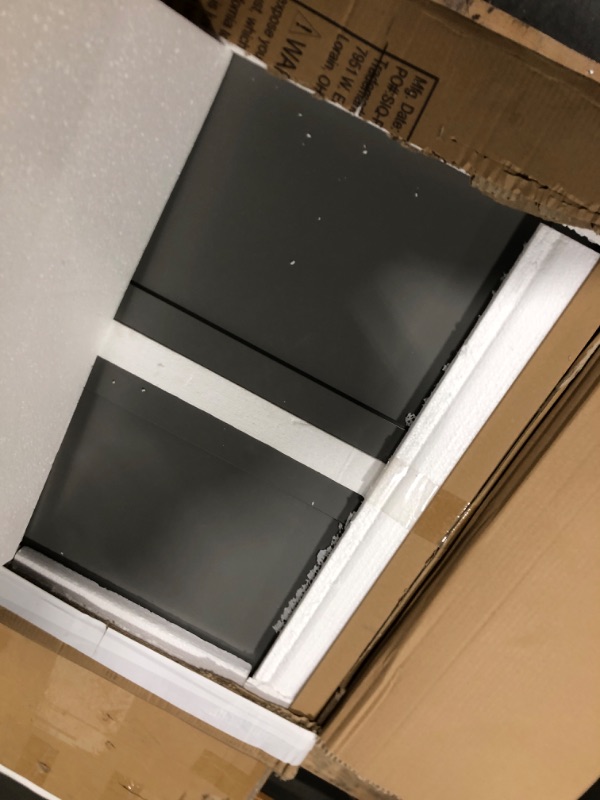 Photo 1 of *** SET OF 2 XL BOXES **** Alaterre Furniture Bennet Bathroom Vanity Base with Two-Door Shaker Cabinet and Slatted Open Shelf - 60 Inch Freestanding Cabinet Without Sink (Gray)