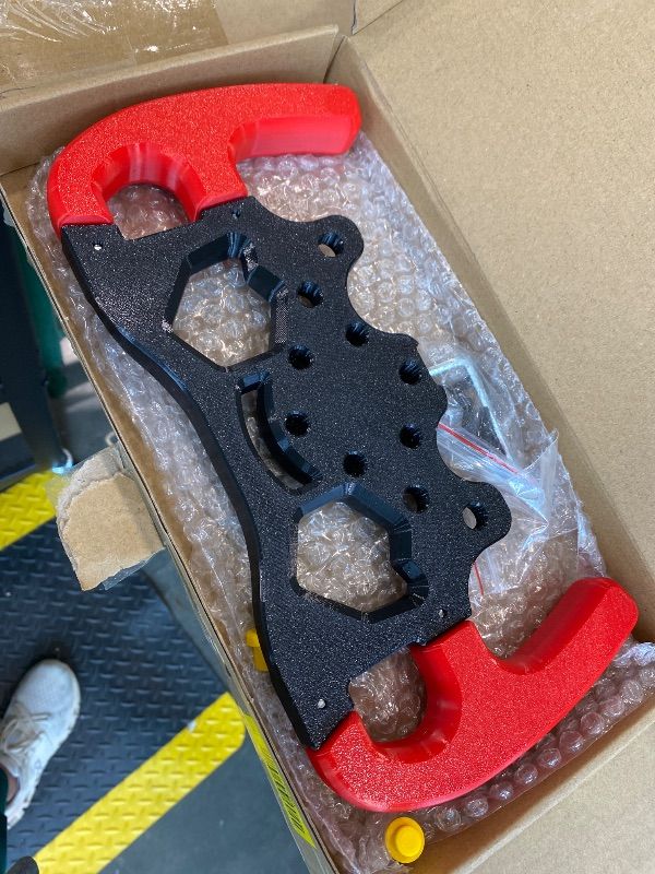 Photo 1 of *MISSING PARTS*
F1 Racing Wheel Mod Kit for Logitech G29 G920 G923, Professional Simulator Upgrade, Ergonomic Controls & Quick-Install Bracket, Gift for Sim Racer or Motorsports Enthusiast (Red+black)
