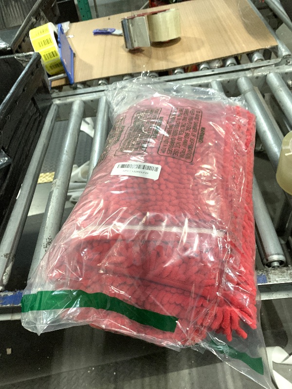 Photo 1 of *USED*
Flotstiga Bathroom Rugs Sets 3 Piece,Super Absorbent Soft,Thick,Machine Washable Chenille Bath Mat,Non Slip Toilet Floor Rug,Bath Mats for Bathroom,16x24 Plus 20x32 Plus 20x20 U Shape,Red