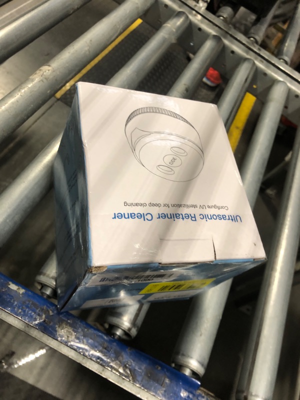 Photo 1 of ****MISSING POWWER CORD*&***Dental Ultrasonic Retainer Cleaner Machine: 45kHz Dental Cleaning Pod with Digital Timer & 200ML, Deep Cleaning for Dentures, Mouth Guards, Aligners, Night Guards, Braces, Toothbrush Heads & Jewelry