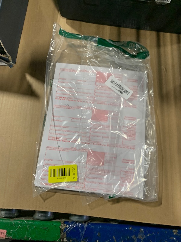 Photo 1 of 1099 NEC Tax Forms 2025 with Envelopes, 4 Part 15 Pack Tax Forms Kit and 15 Self-Seal Envelopes –Great for QuickBooks and Accounting Software, Value Pack for Business - Made in The USA - 15-Pack