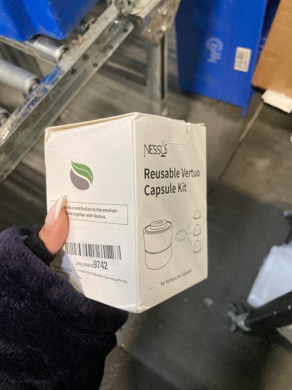 Photo 1 of ** MISSING LIDS**
Nessus Reusable Kit for Nespresso Pods Vertuo, Reuse Old Coffee Pods for Nespresso Vertuo: 100 Pcs Aluminum Foil Seal Lid, Holder, Brush, Refillable Vertuo Plus Next Capsule Machine(No Pods Come)