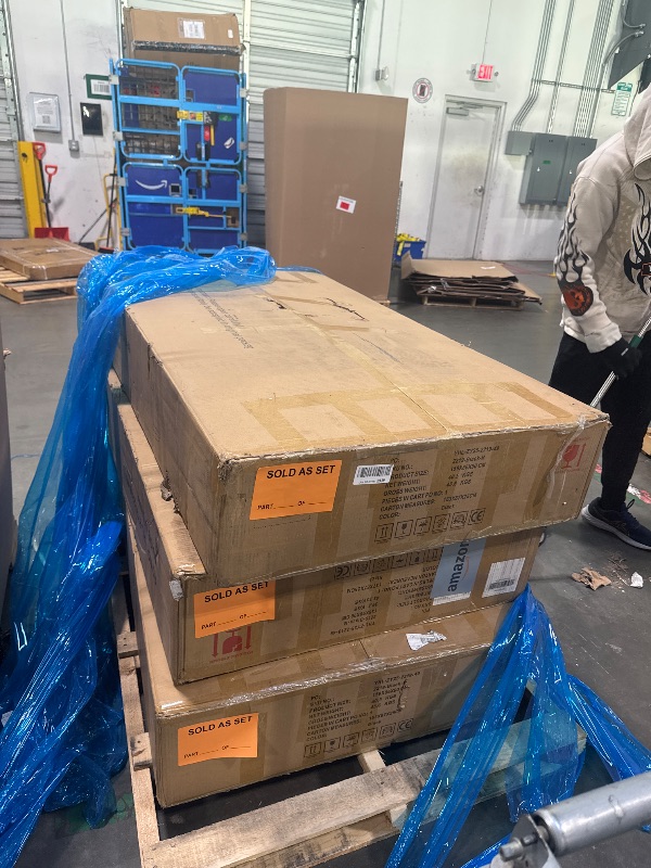 Photo 1 of *****FACTORY SEALED******* 123" U-Shaped Modular Sesctional Sofa, Two L-Shape Chaise with 2 Cloud Couch Sectional with Two Pillows, Couches forLiving Room (Black)