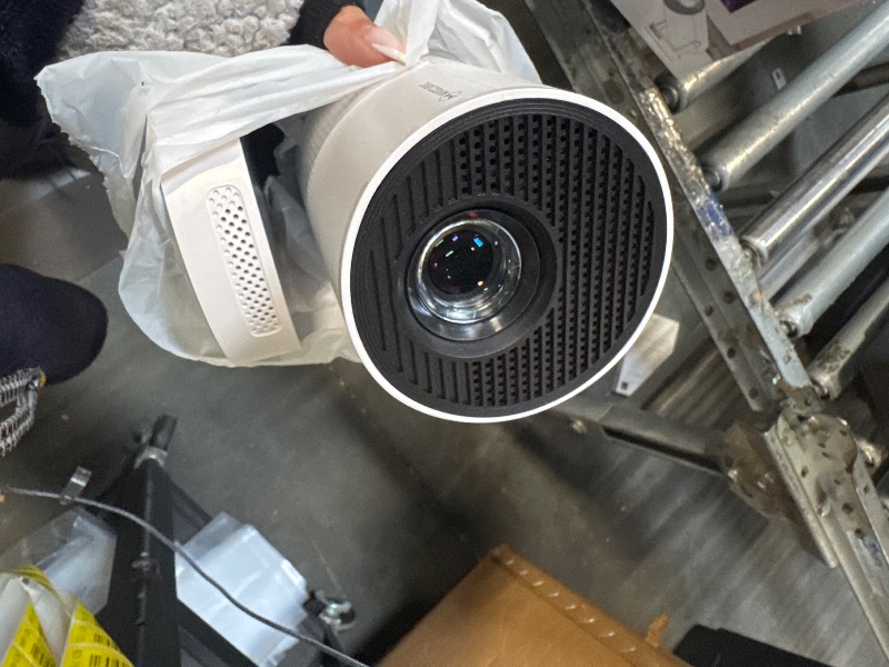 Photo 1 of ?Electric Focus?Magcubic Mini Projector 4K Support, Portable Projector with WiFi 6 and Bluetooth 5.4, Smart Proyector, 5W Soundbase Speaker, 180°Rotation for Home Theater