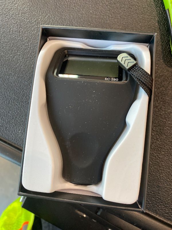 Photo 1 of *UNTESTED*
YOWEXA EC-280 Paint Thickness Gauge for Cars, Digital Car Paint Tester, Coating Depth Meter 0-2500 µm, Fe/NFe/Zn Auto Detect, 2-Way Rotating Backlit LCD