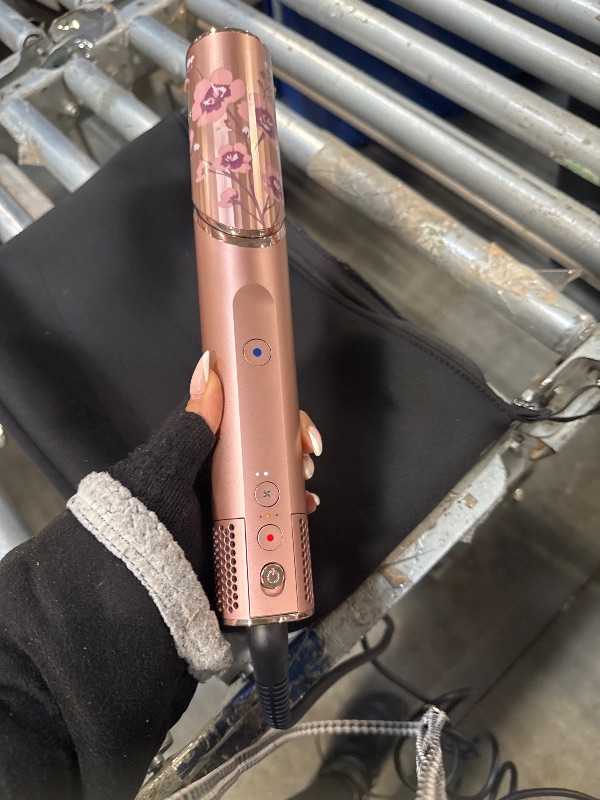 Photo 1 of *********TURNS ON PERFECTLY******* Shark FlexStyle Air Styling & Drying System, Powerful Hair Dryer Brush & Multi-Styler with Auto-Wrap Curlers, Concentrator Attachment and Storage Bag, Blossom Bliss, HD432RS