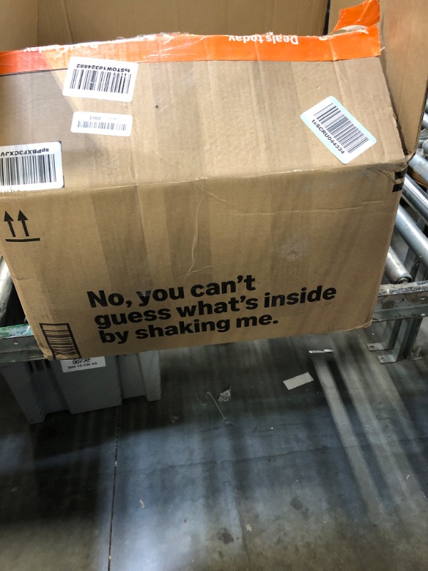 Photo 1 of ****RIPPED***Bedsure Full Size Comforter Sets - Bedding Sets Full 3 Pieces, Bed in a Bag White Bed Sets with Comforter, Sheets, Pillowcases & Shams, Adult & Kids Bedding