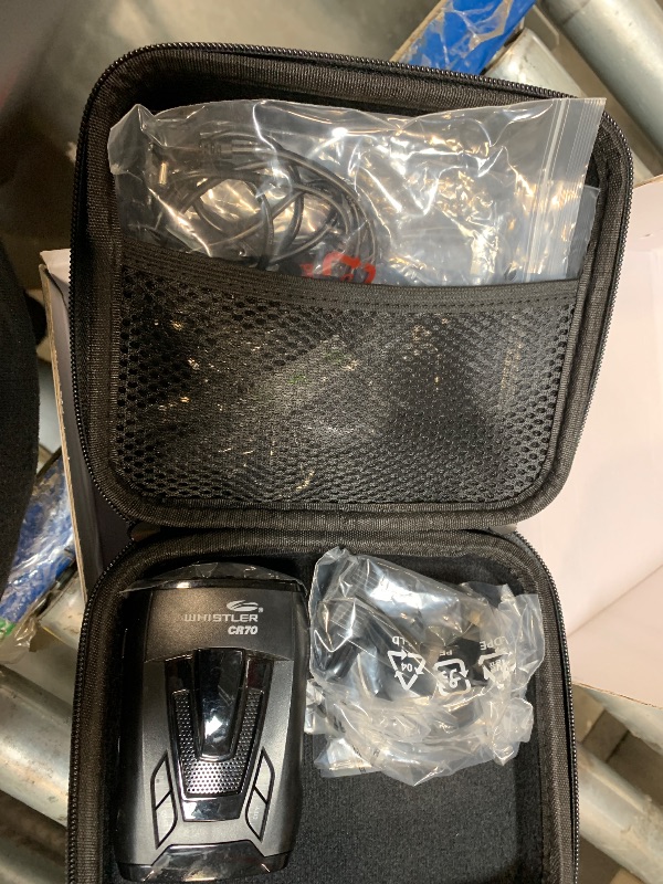 Photo 1 of ** Comes in a different box.** Whistler CR70 High Performance Laser Radar Detector: 360 Degree Protection, Bilingual Voice Alerts, and Internal GPS , Black