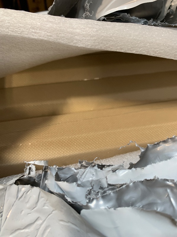 Photo 1 of ***FACTORY SEAL*** FurnoFlex Fabric Sound Proof Foam Absorbing Acoustic Wall Panels 23.6’’x11.8’’ 4PCS Noise Cancelling for Room Home Studio Office Theater, Beige