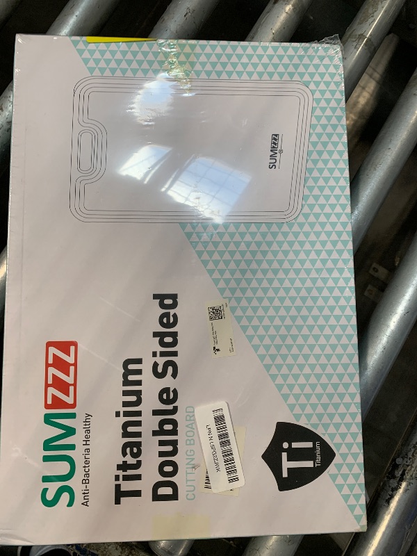 Photo 1 of *FACTORY SEAL*. Titanium Cutting Board for Kitchen, Cutting Board Double Sided Food Grade, Pure Titanium/PP, Easy to Clean Large Size 16”×11”