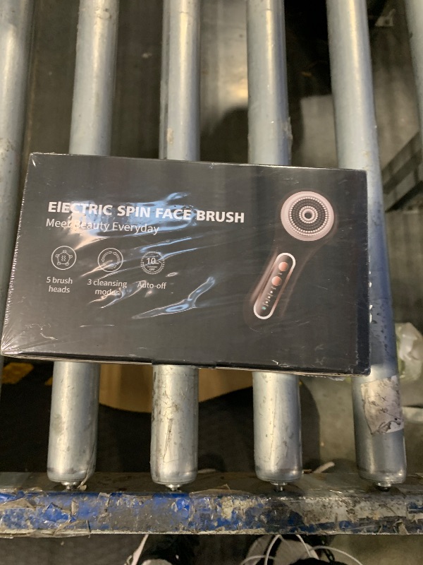 Photo 1 of *** FACTORY SEAL*** UMICKOO Electric Facial Cleansing Brush, 2-Way Rotating Face Scrubber with 3 Modes, Rechargeable, 5 Brush Heads, IPX7 Waterproof, Deep Pore Cleaning for All Skin Types