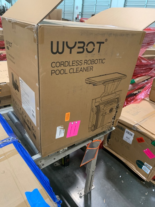 Photo 1 of (2025 Upgrade) WYBOT S2 Solar Robotic Pool Cleaner, Dual Charging Modes, Auto-Return Charging, Enhanced Scheduled & Area Cleaning, 3D Adsorption System, App Support, In-Ground Pools up to 3,229 Sq.Ft